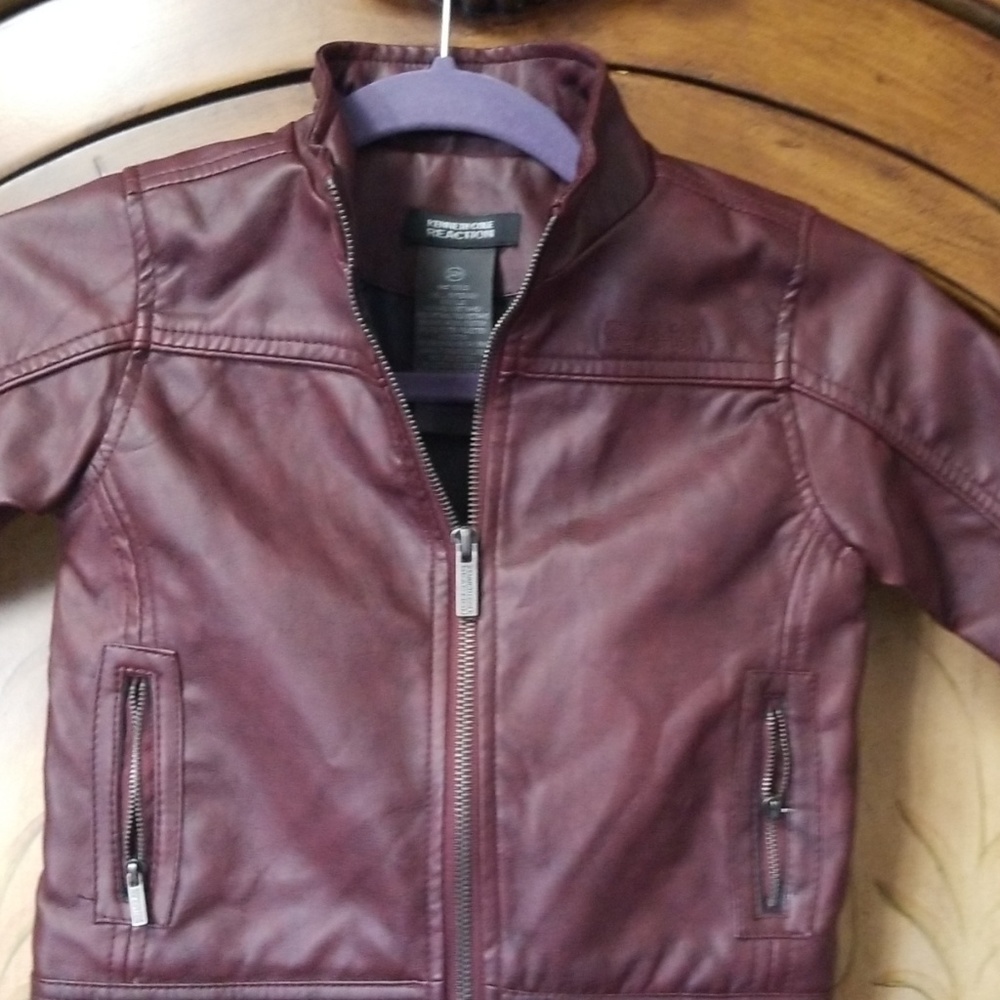Boys Kenneth Cole Reactions faux leather jacket
